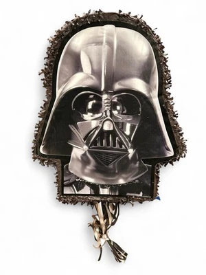 Star Wars Darth Vader Pinata Pull String + 24 Party Favors Ya Otta 22” - Imagem 1 de 4