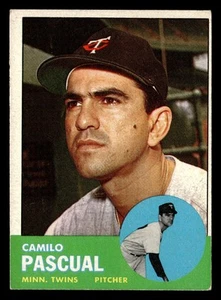 1963 Topps Camilo Pascual #220 VG-EX Minnesota Twins - Bild 1 von 2