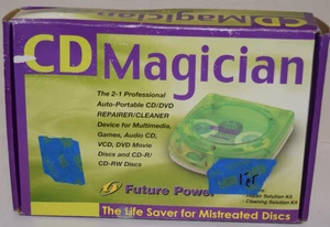 Future Power CD Magician CD/DVD Repair and Clean Media - Picture 1 of 7