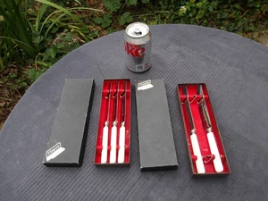 5 Vintge VINERS Stainless Steel Dinner Knives with Composite Handles New - Picture 1 of 17