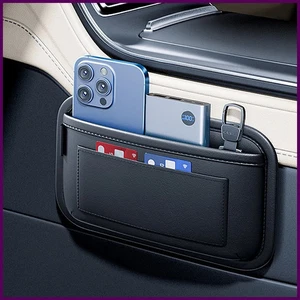 Car Seat Side Pocket Organizer Purse Bag Receipts Card Interior Accessories Car - Bild 1 von 24