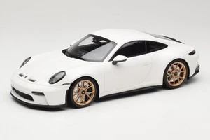 117069022 Porsche 911 992 GT3 Touring White Neodyme Wheels Minichamps 1/18 - Picture 1 of 6