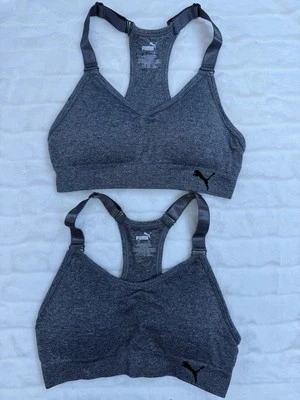 Puma Sports Bra Womens Small Racerback Seamless Adjustable Activewear Yoga Gym - Image 1 of 4