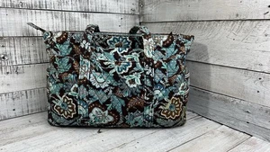 Bolso de Mano Vera Bradley Patrón “Azul Java” Cartera COMO ESTÁ Usado 🩵 - Imagen 1 de 21
