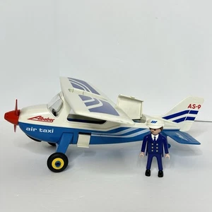 Playmobil 7590 Classic Edition Lufttaxi Der Albatros Taildragger Flugzeug Pilot - Bild 1 von 10