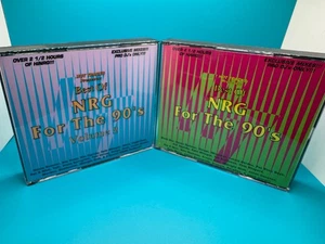 Lo mejor de NRG para los 90 volumen 1, 2 (juego de 2 CD Hot Tracks) electrónico, pop - Imagen 1 de 10