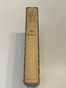 Don Quixote by Cervantes Saavedra, Miguel De - 1950 - Heritage Press W/Slipcase - Bild 1 von 11