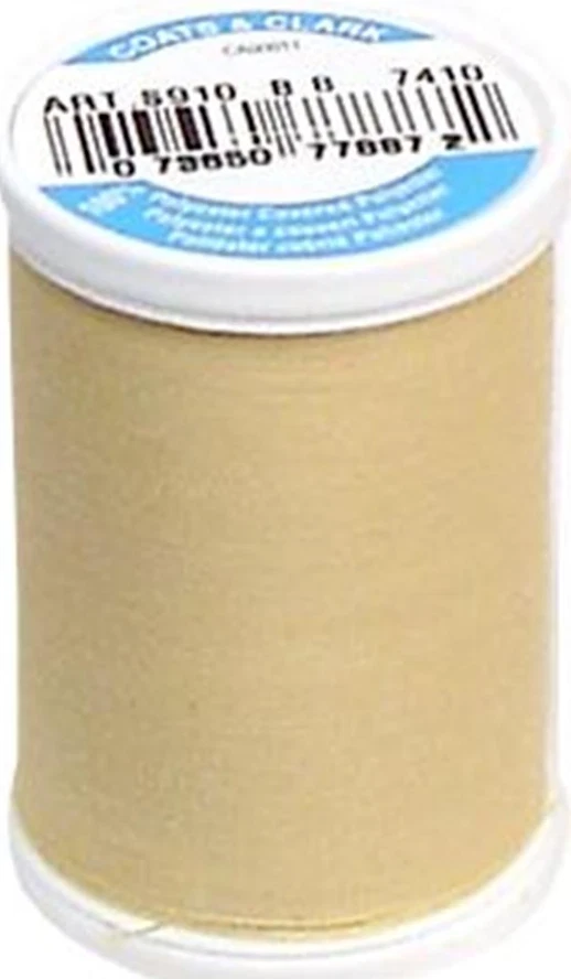 Coats & Clark ~ Dual Duty All Purpose Thread, 250 yd ~ (S910-7410 - Pongee) - Image 1 of 1