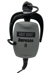 DetectorPro Gray Ghost Amphibian II Headphones for Garrett AT Max Pro Gold ATX - Picture 1 of 3