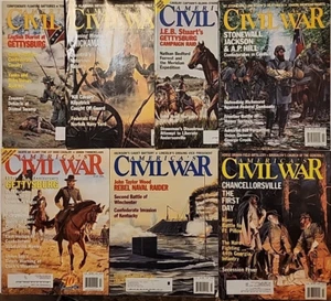 Lot of 7 America's Civil War Magazines 1996-1998 - Bild 1 von 5