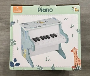 Zookabee Children's Forest Animal Safari Toy Wooden Piano - Picture 1 of 4