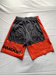 Under Armour Youth Boys Red/Grey Shorts Size YL - Picture 1 of 10