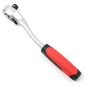 3/8" Dr. Offset Ratchet Handle Quick Release Reversible Socket Wrench - Picture 1 of 4