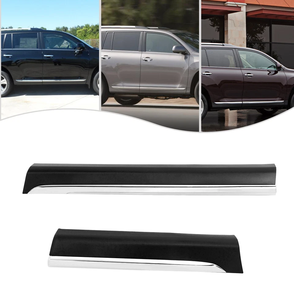 Right Front Rear Door Lower Molding Trim Panel For 2011-2013 Toyota Highlander Foto 1 de 4