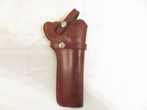 Smith & Wesson Revolver Holster, 21 26 Right Handed, Brown Leather