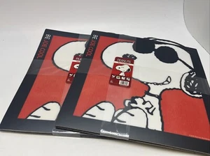 2X 4 Peanuts Snoopy Tischsets Platzmatten 14,5"×14,5" Küche Tischsets NEU - Bild 1 von 4