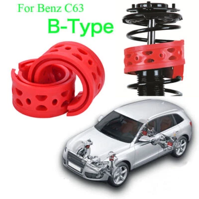 2pcs Front Shock Absorber Spring Bumper Power Cushion Buffers For Benz C63 - Image 1 of 4