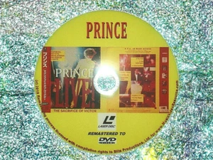PRINCE Live! The Sacrifice of Victor (1994) (Remaster LaserDisc to DVD) REVISE - Picture 1 of 3