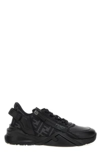 FENDI Flow Black Sneakers New & Authentic - Picture 1 of 5