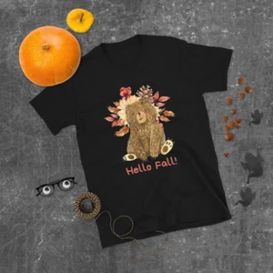 Hello Fall! | Short-Sleeve Unisex T-Shirt - Picture 1 of 13