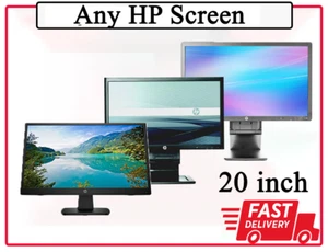 Günstige HP 20" Slim TFT Bildschirm Farb Computer Monitor Ständer LCD Display Kabel - Bild 1 von 4