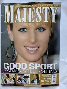 Majesty Magazine Good Sport Zara's Still Smiling Balmoral Holidays August 2008 - Picture 1 of 4