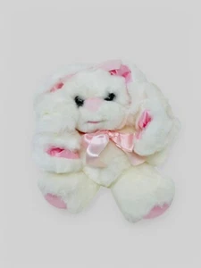 VTG Dayton Hudson Easter Bunny Plush Twistanbul Squiggles White & Pink 1989 GUC - Picture 1 of 8
