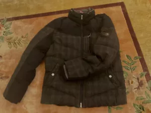Warme BOGNER Herren Daunen Jacke XL Blau/Grau mit Kapuze - Bild 1 von 5