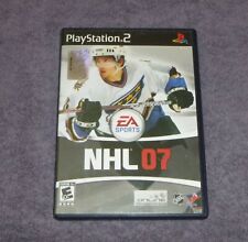 NHL 07 (Sony PlayStation 2, 2006 PS2)-Complete