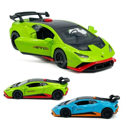 1:40 Lamborghini Huracán STO Modelo Coche Diecast Juguete Coches Juguetes para Niños Niños Regalos Foto 1 de 4