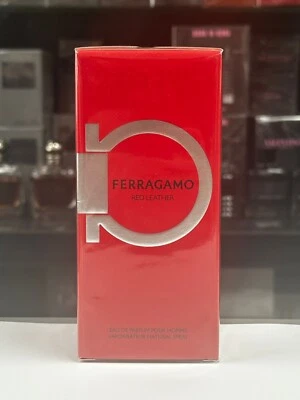 Salvatore Ferragamo Eau de Parfum de Cuero Rojo para Hombre 3.4 fl. oz. / 100ml Foto 1 de 4