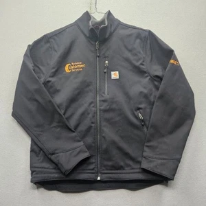 Carhartt Men's Large Black Technical Customer Services Outdoor Work Jacket - Picture 1 of 15