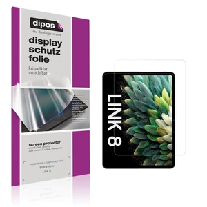 2x Displayschutzfolie für Blackview Link 8 Schutz glasklar dipos - Bild 1 von 7