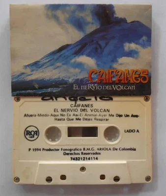 Caifanes - El Nervio Del Volcan Cassette Edicion Colombia 1994 VG+VG+ Foto 1 de 4