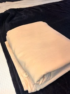 Nestwell Washed Linen Cotton Queen Duvet Cover in Blush Romantic Quiet Luxury - Picture 1 of 5
