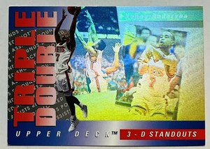 Kenny Anderson 1993 Upper Deck #TD6 3-D Standouts - Triple Double - Nets - Picture 1 of 2