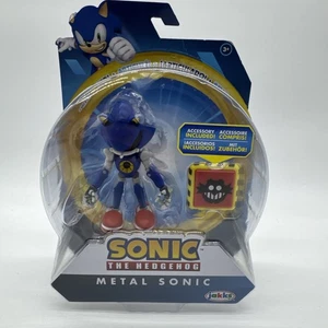 Sonic The Hedgehog Metal Sonic With Trap Spring 4" Actionfigur 2023 Sega Jakks - Bild 1 von 5