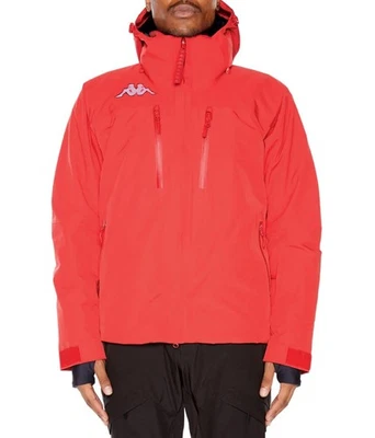Chaqueta de esquí Kappa 6cento 611P EE. UU. roja 2X nueva Foto 1 de 4