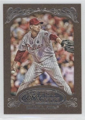 2012 Topps Gypsy Queen Retail Gold Roy Halladay #10 HOF - Image 1 of 2