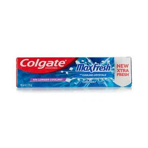 Colgate Max Fresh w/ Cooling Crystals Toothpaste - Cool Mint, 100ml - Picture 1 of 5
