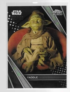 YADDLE 2023 TOPPS CHROME BLACK STAR WARS REFRACTOR CARD #68 /199 - Bild 1 von 1