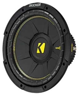 SUBWOOFER KICKER 44CWCS104 COMPC 10" (25CM), BOBINA DE VOZ ÚNICA, 4 OHMIOS, - Imagen 1 de 4