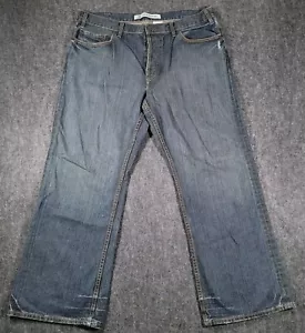 GAP Button Fly Jeans Herren 38x30 Loose Boot Cut Retro Y2K Preppy Classiccore 505 - Bild 1 von 23