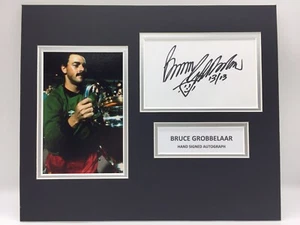 RARE Bruce Grobbelaar Liverpool Signed Photo Display + COA AUTOGRAPH SASIGNED - Picture 1 of 5
