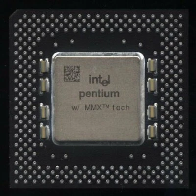 Intel Pentium MMX 166 MHz, socket 7, SY059 - Image 1 of 2