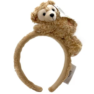Disney Parks Duffy Bear Ears Headband Plush Cartoon Headband For Kids Adult - Picture 1 of 7