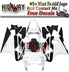 White Black Fairings Fit HOUDA CBR900RR 954 2002 2003 ABS Fairing Kit Bodywork - Bild 1 von 6