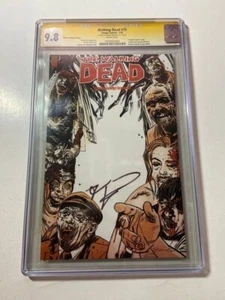 THE WALKING DEAD #75 NM/MT 9.8 CGC SS Signed by ROBERT KIRKMAN SKETCH VARIANT - Bild 1 von 1