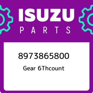 8973865800 Isuzu Gear 6thcount 8973865800, New Genuine OEM Part - Picture 1 of 1