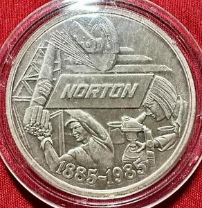Medalla conmemorativa del 100 aniversario de Norton Company 1985 - Imagen 1 de 2